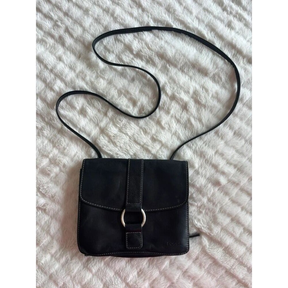 Vintage Fossil Black Purse